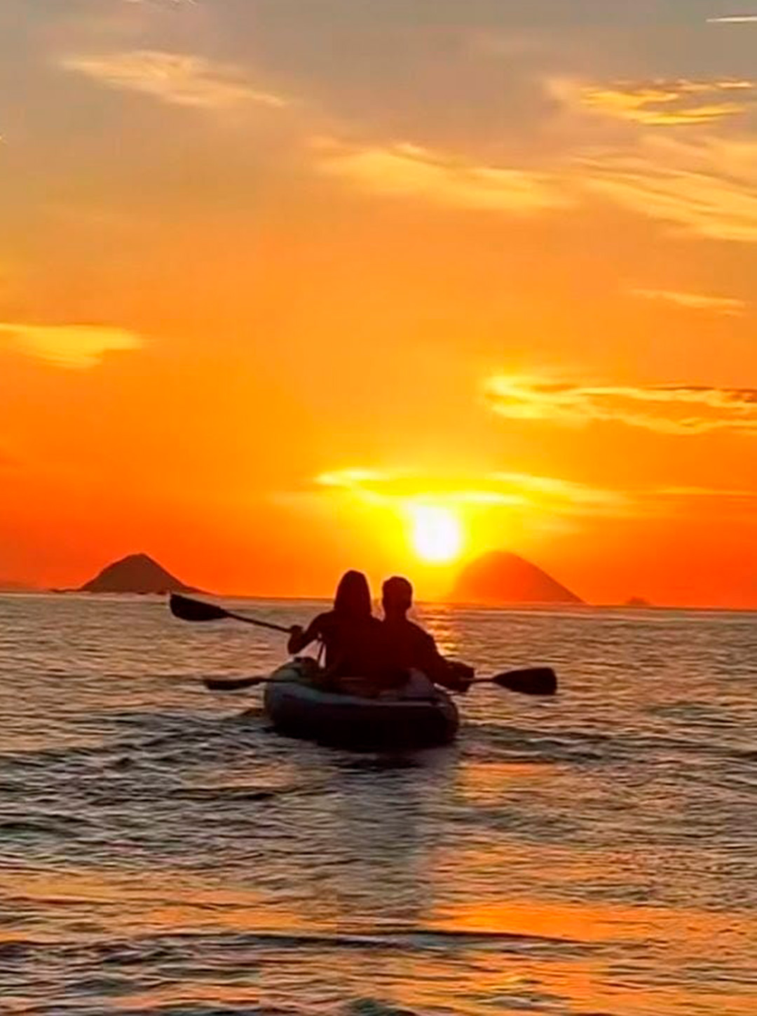 Caiaque Ilhas Tijucas Rio de Janeiro